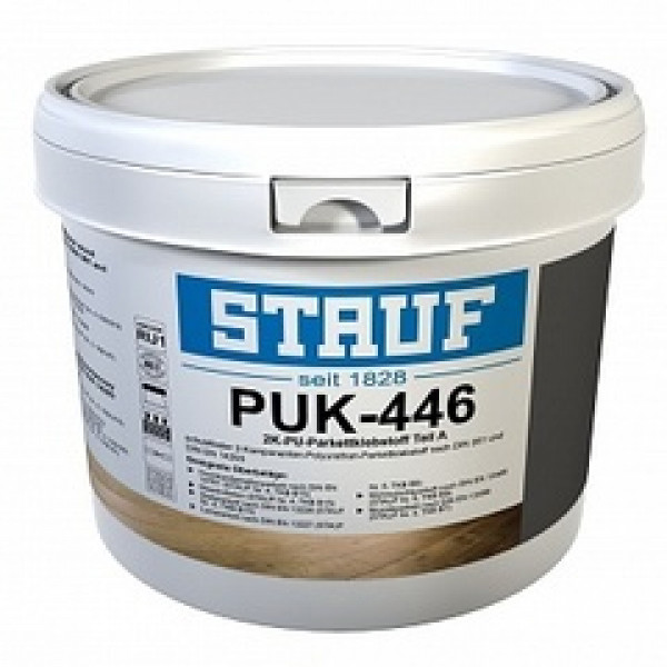 . Двухкомпонентный универсальный твердоэластичный полиуретановый клей PUK-446 9,79 кг.