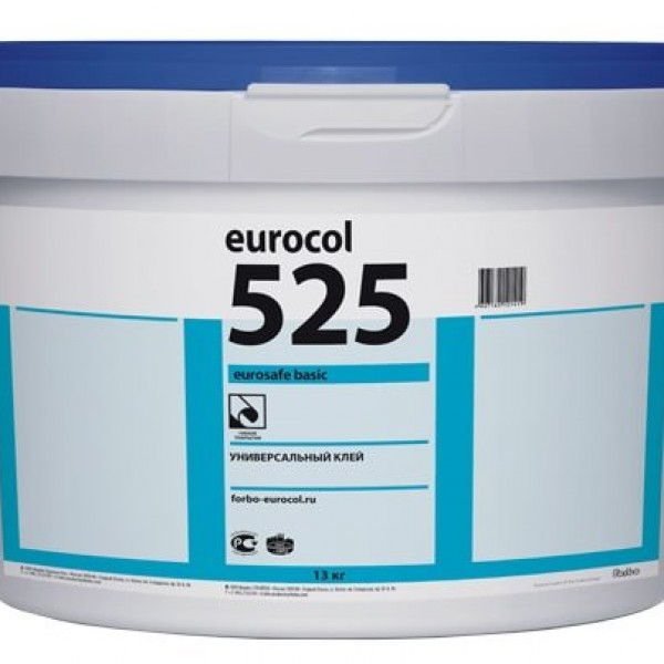 Клей Forbo 525 Eurosafe Basic водно-дисперсионный клей 13 кг