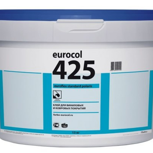 Клей Forbo 425 Euroflex Standard водно-дисперсионный клей 13 кг