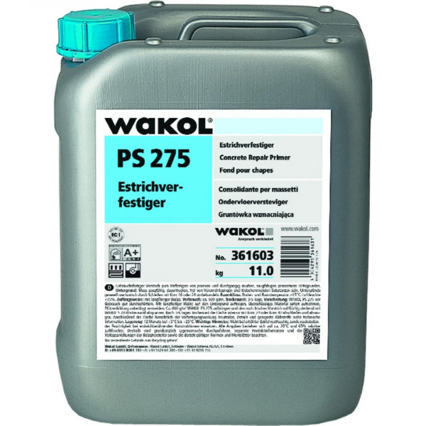 Отвердитель грунт для закрепления стяжки Wakol Вакол PS 275 11 кг