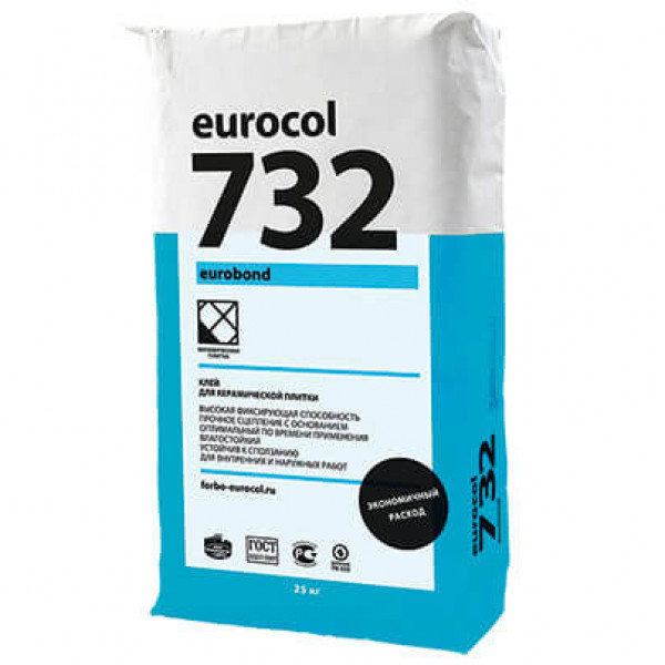 Клей для керамической плитки Forbo Eurocol 732 Eurobond 25кг
