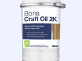Натуральное масло для паркета Bona Craft Oil 2K Бона Крафт Ойл двухкомпонентное 1.25 л 